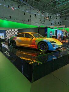 Porsche Taycan Gamescom 2023 2024 XBOX Booth Microsoft Stand